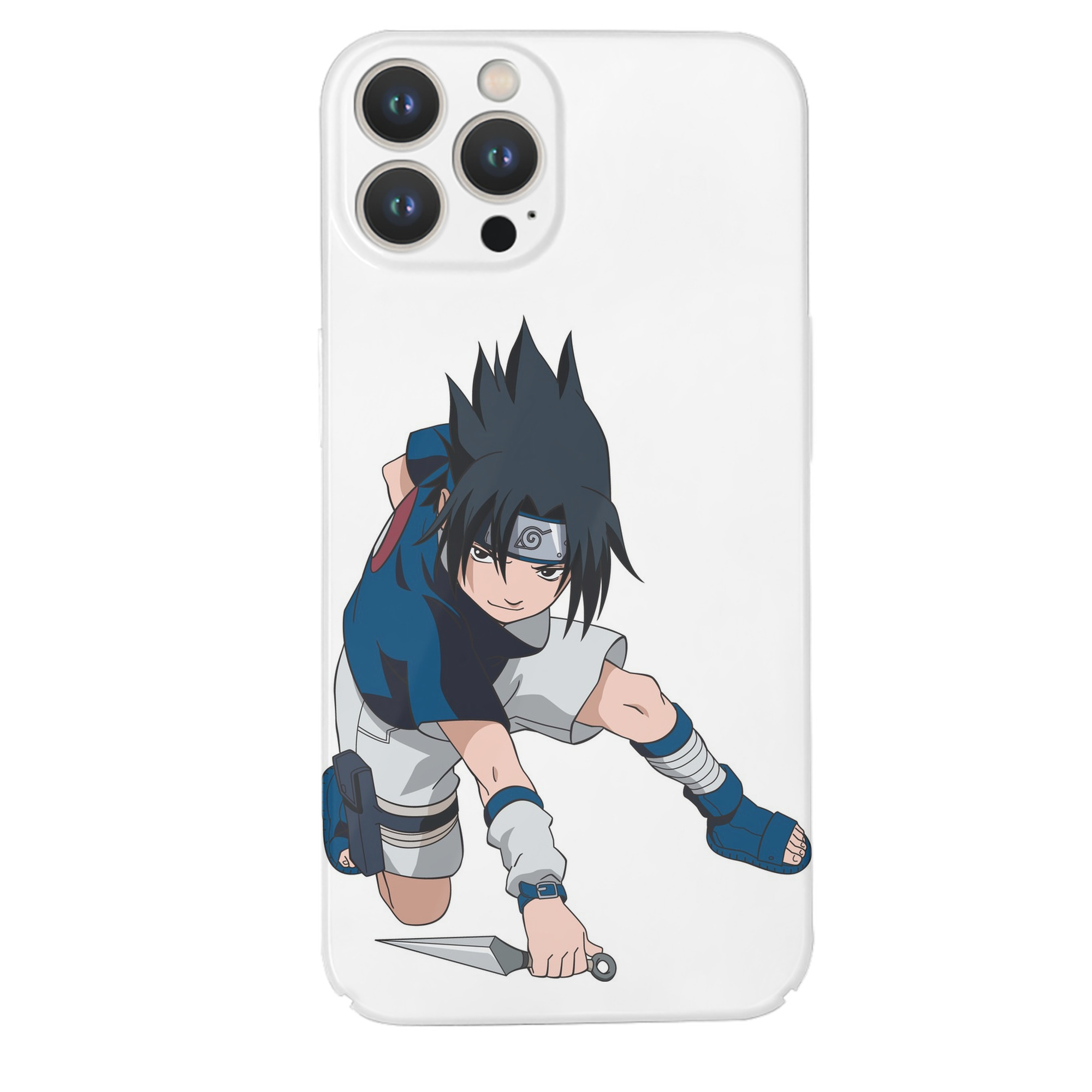 （画像用） NARUTO -ナルト- うちは サスケ Uchiha Sasuke 【iPhone 14シリーズ対応】ハードケース